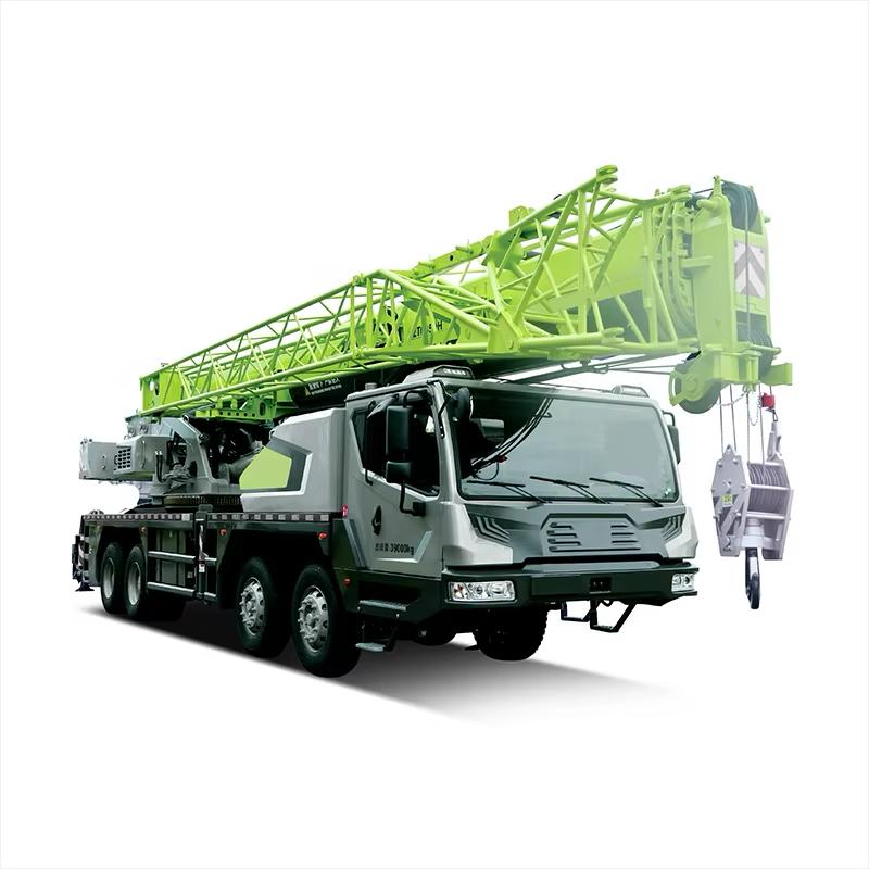 Heavy transport vehicle on road